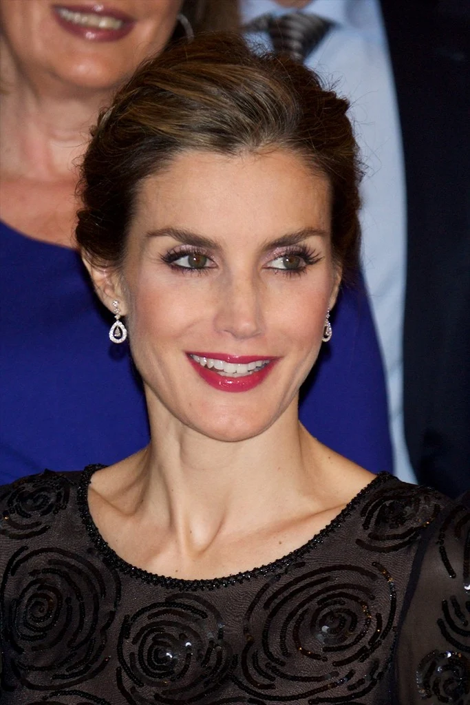 King Felipe VI of Spain and Queen Letizia of Spain attend the "Francisco Cerecedo" journalism award 2014 ceremony