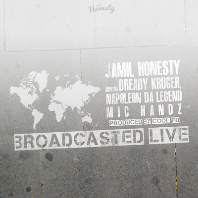 Jamil Honesty ft.Dready Kruger, Napoleon Da Legend, Mic Handz "Broadcasted Live" {Prod. By Cool FD} www.hiphopondeck.com
