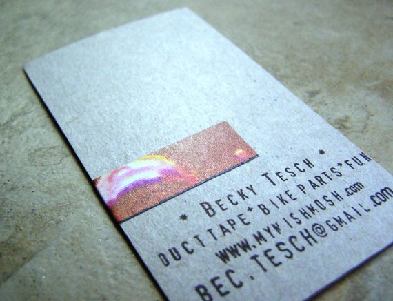 Eco-Friendly Recycled Paper Business Card