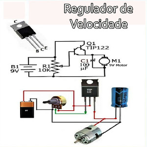 Regulador de Velocidade 9v.