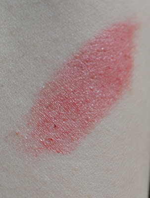 Josie Maran Berry Bliss lipstick swatch Josie Maran Berry Bliss lipstick swatch