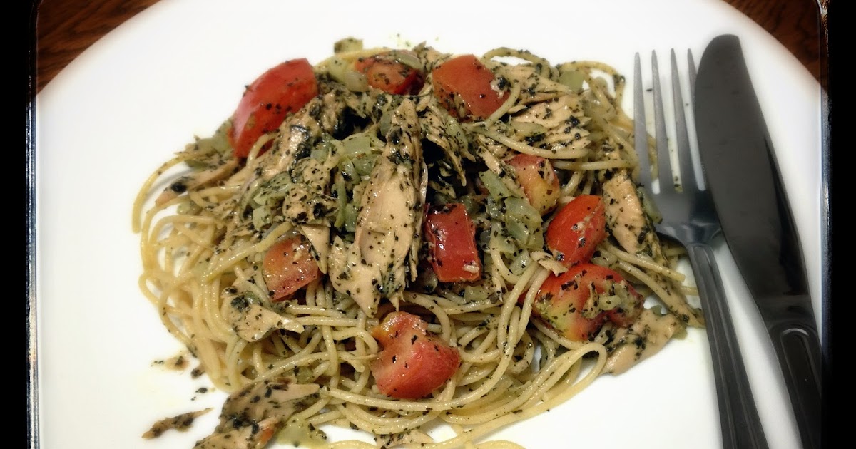 KitchenPIE Pesto Tuna Pasta