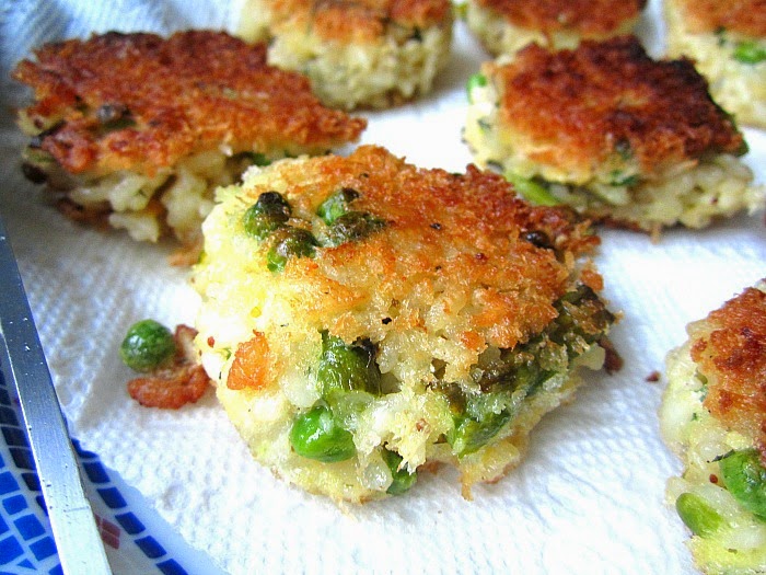 Leftovers Risotto Cakes