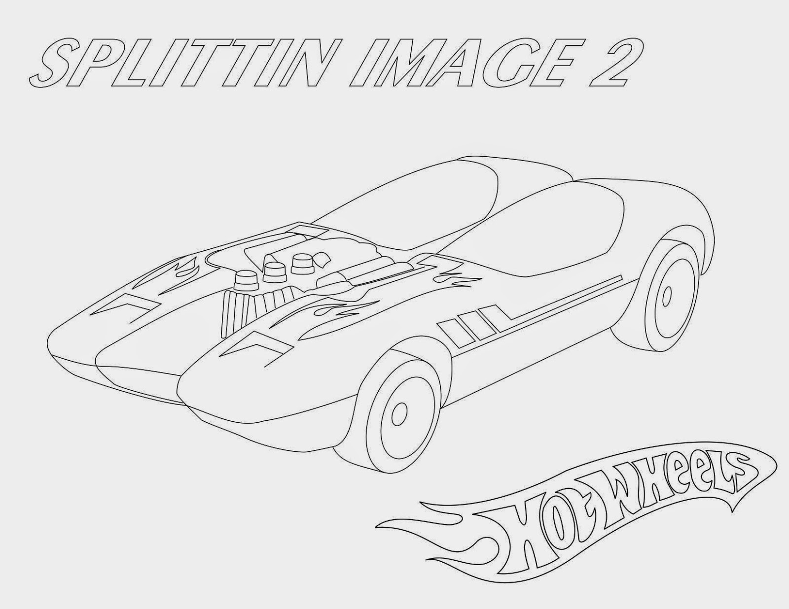 Hot Wheels Coloring Pages 55