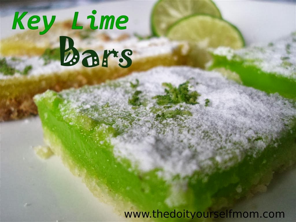 The DoItYourself Mom DIY Key Lime Bars