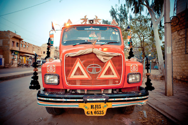 Indian truck - Jaislamer Rajastan