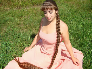 Long Hair Pictures Girl with her super long braid