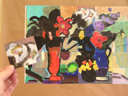 Collaborative Art Project-Altered Puzzle