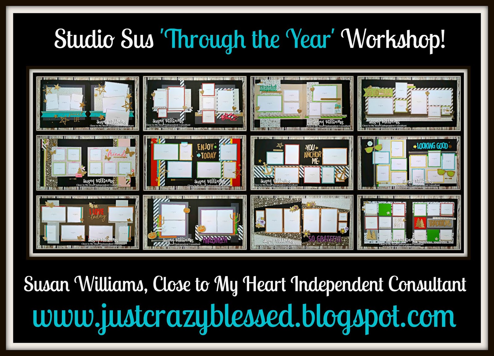 'Through the Year' Scrapbooking Workshop!