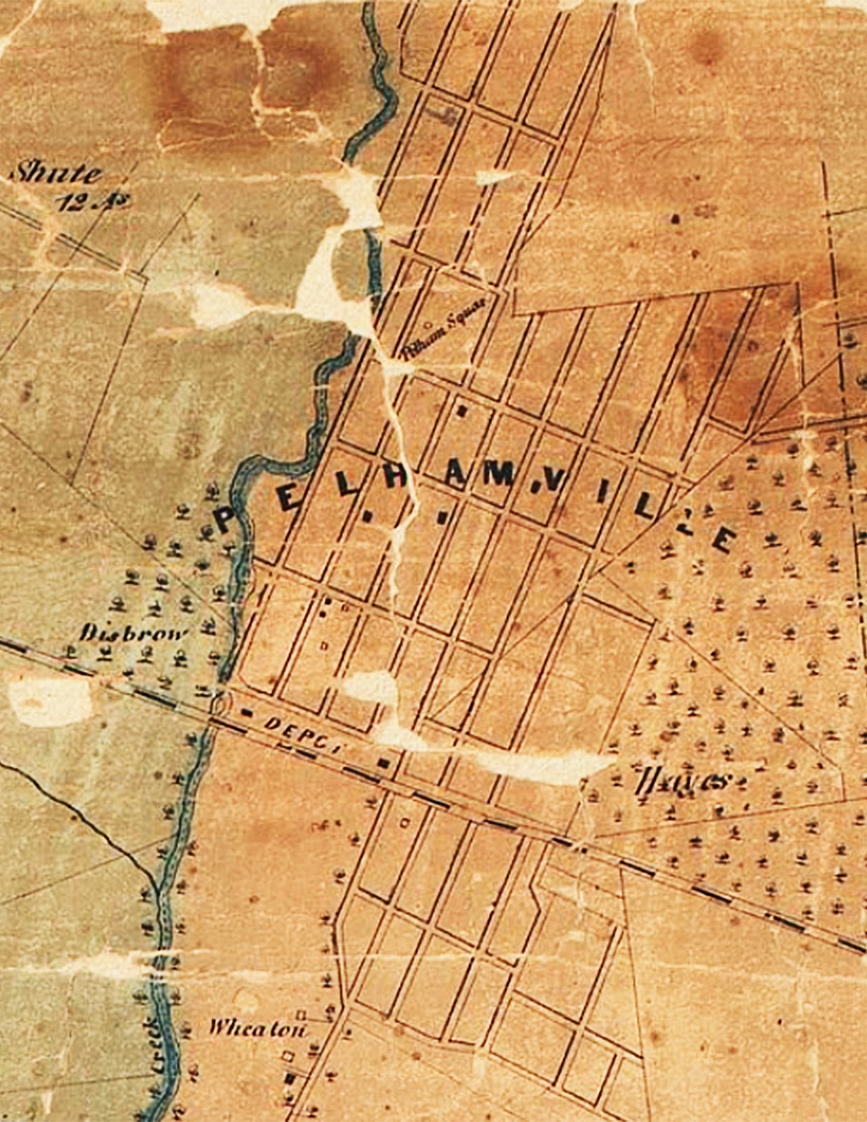 Historic Pelham How 4th Street in Today's Village of Pelham Became