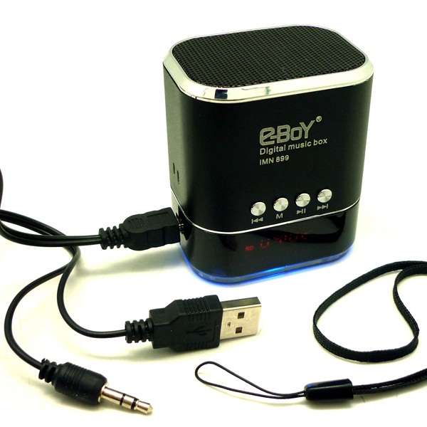 Galery Shops MP3 Speaker Box, Play Musik dari SD Card & Radio