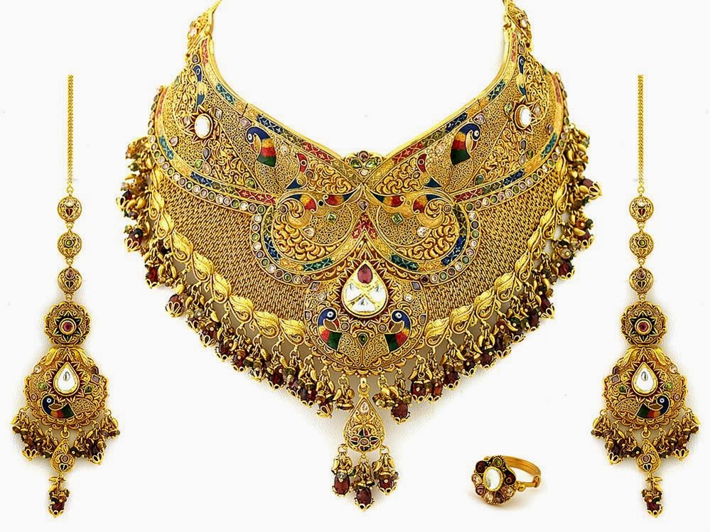 BEAUTY AND FASHION RAJASTHANI JEWELLERY SETS