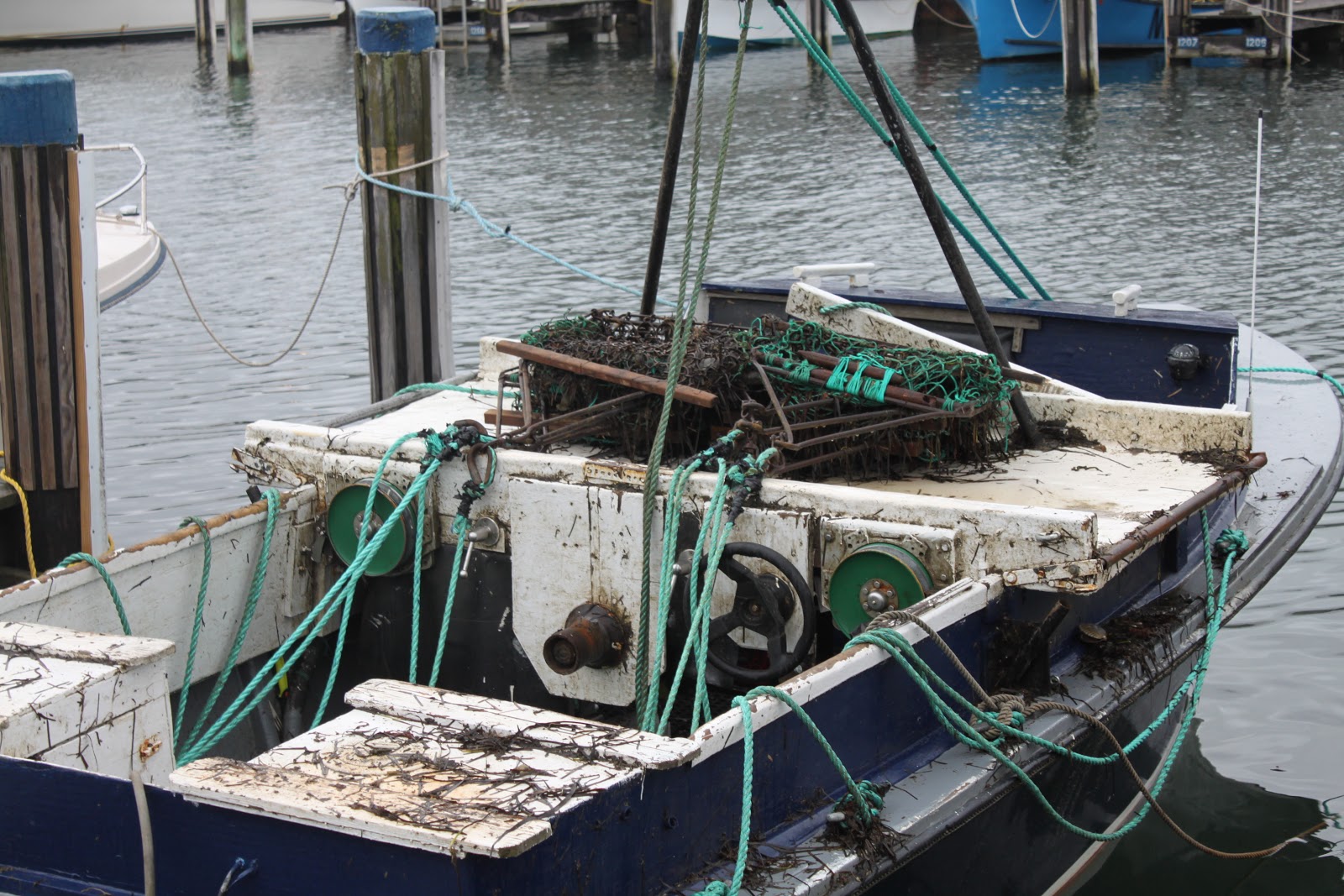 Cheers! to Island Living Scallop Boats Taking a Rest
