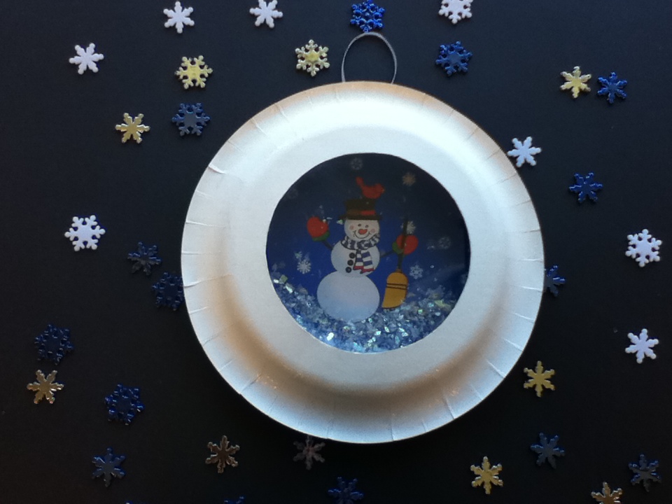 Storytime ABC's Craft Snowball Snowglobe