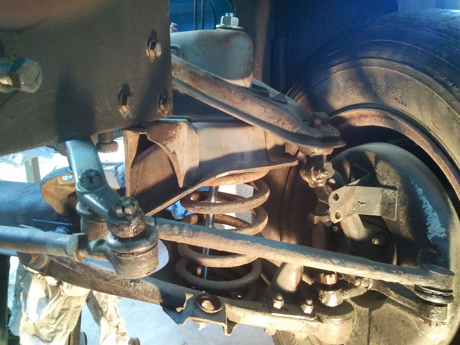 Restoration Volvo 122S 1969 Front Suspension Volvo 122S