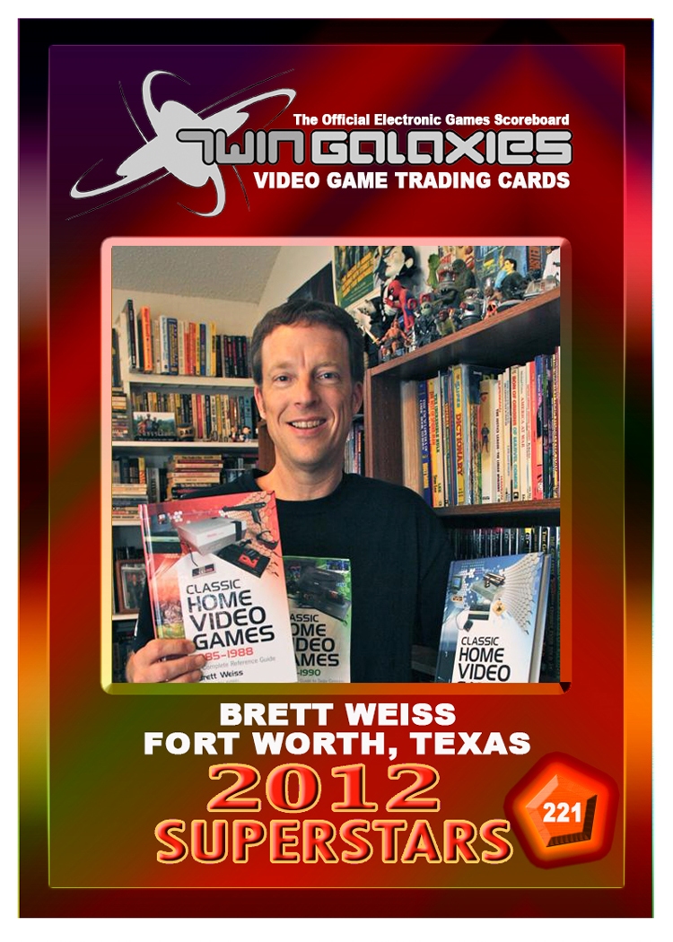 Brett Weiss Words of Wonder Twin Galaxies' Texas Trading Card Premiere