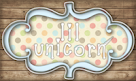 { lil unicorn }