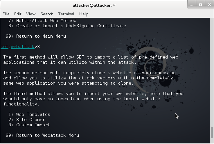 kali social engineering toolkit vmware lhost kali social engineering toolkit vmware lhost