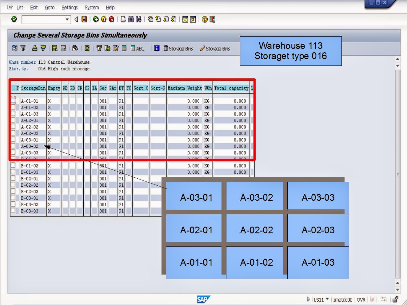 SAP Knowledge Sharing WMS Putaway Strategy Next Empty Bin