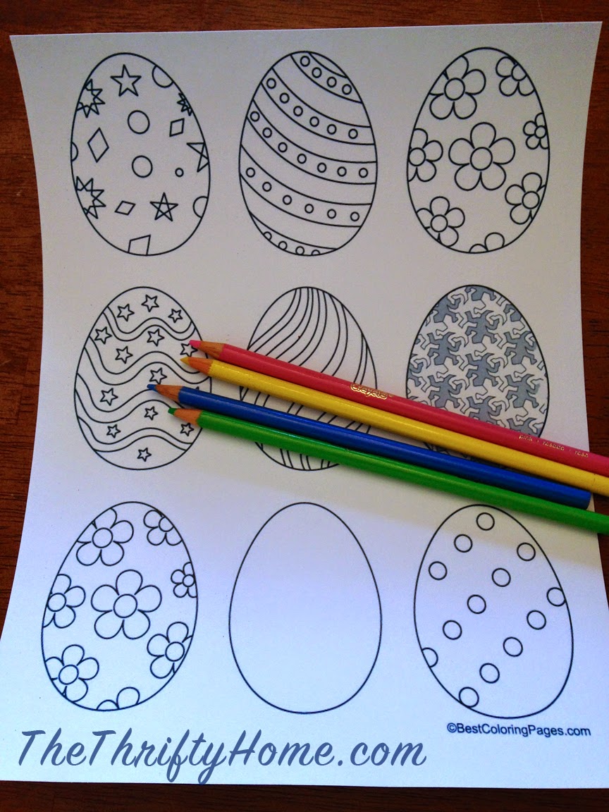 Easter Egg Foil Craft