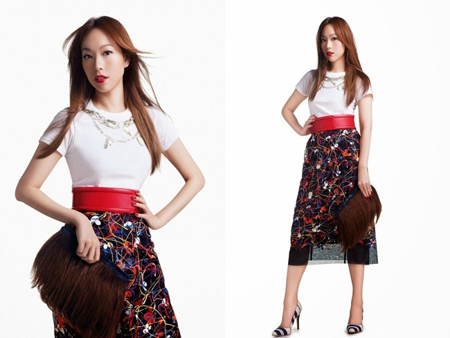 Vogue Taiwan September 2014, 劉喆瑩 Vogue Taipei Fashion's Night Out 2014: FNO T-Shirt 40 Looks