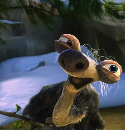 ice age sloth ice age sloth