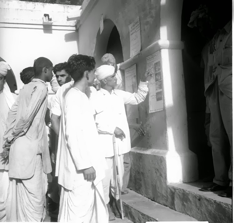 India's First General Elections | India's First Lok Sabha Elections | Rare & Old Vintage Photos (1952)