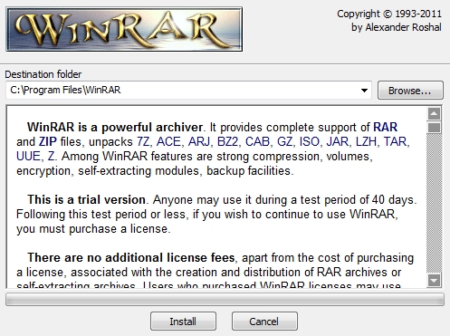 WinRAR 5.41 32bit 64bit Patch 64 Bit