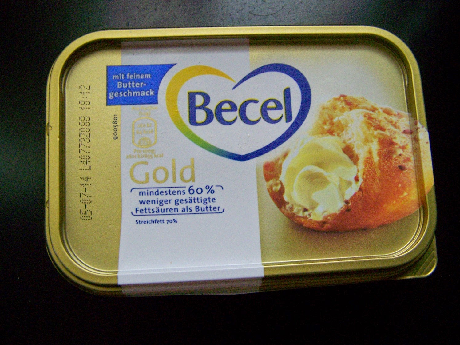 Lisas Testbox Becel Gold Margarine mit Buttergeschmack