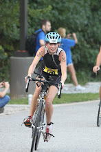 Nicole biking