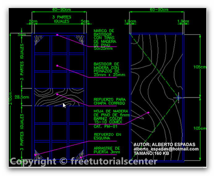 Door Wood Details AutoCAD Blocks DWG Wood Door Details Files | House 