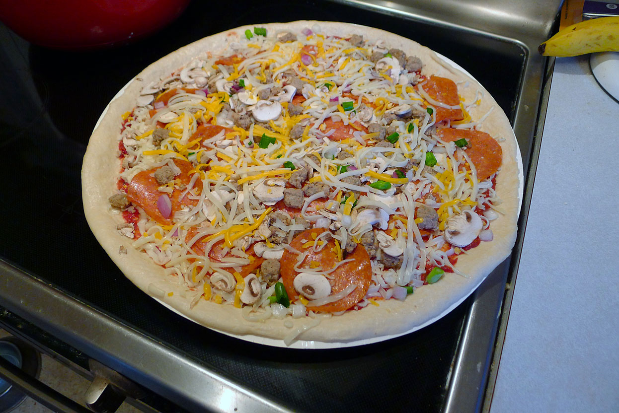 My Weekly Pizza Cooking Up The Combo Magnifico Papa Murphy's Newest