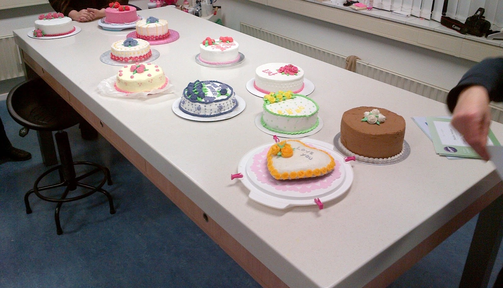 Wilton Course 1 Decorating basic certificate Browny’s Cakes