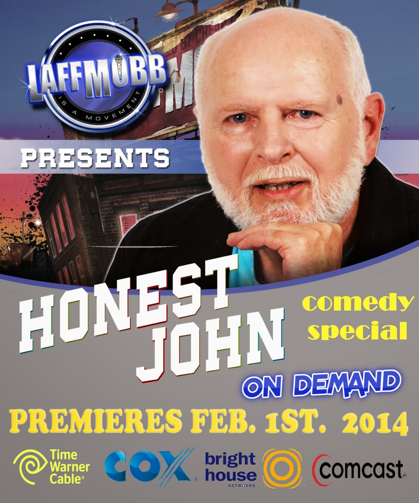 exileguy's spot Honest John comedy special on demand...