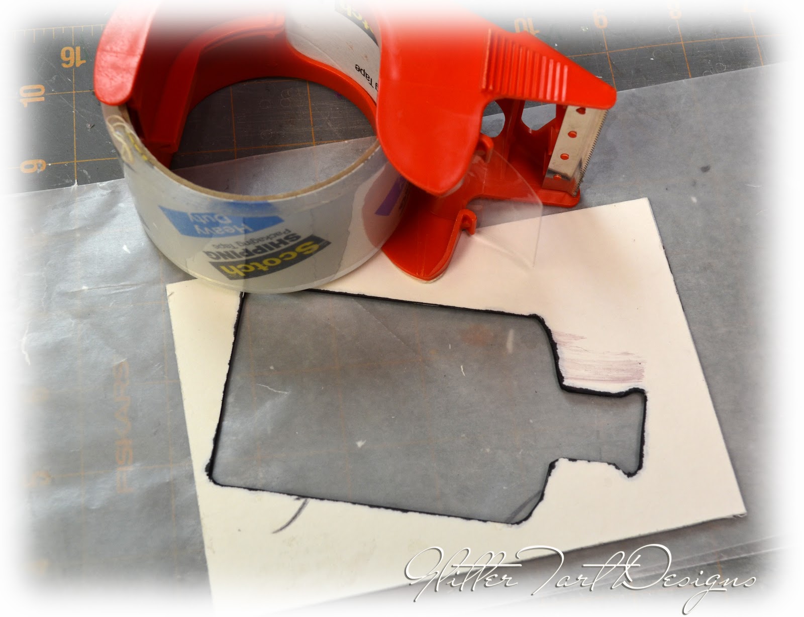 Glitter Tart Designs Perfume Bottle Resin Tutorial