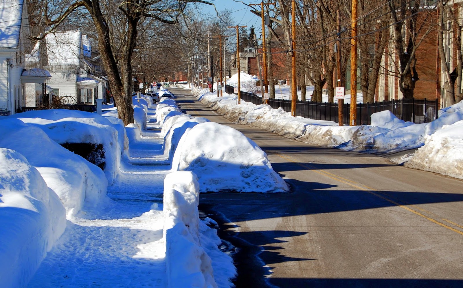 Franklin Matters Franklin in the snow