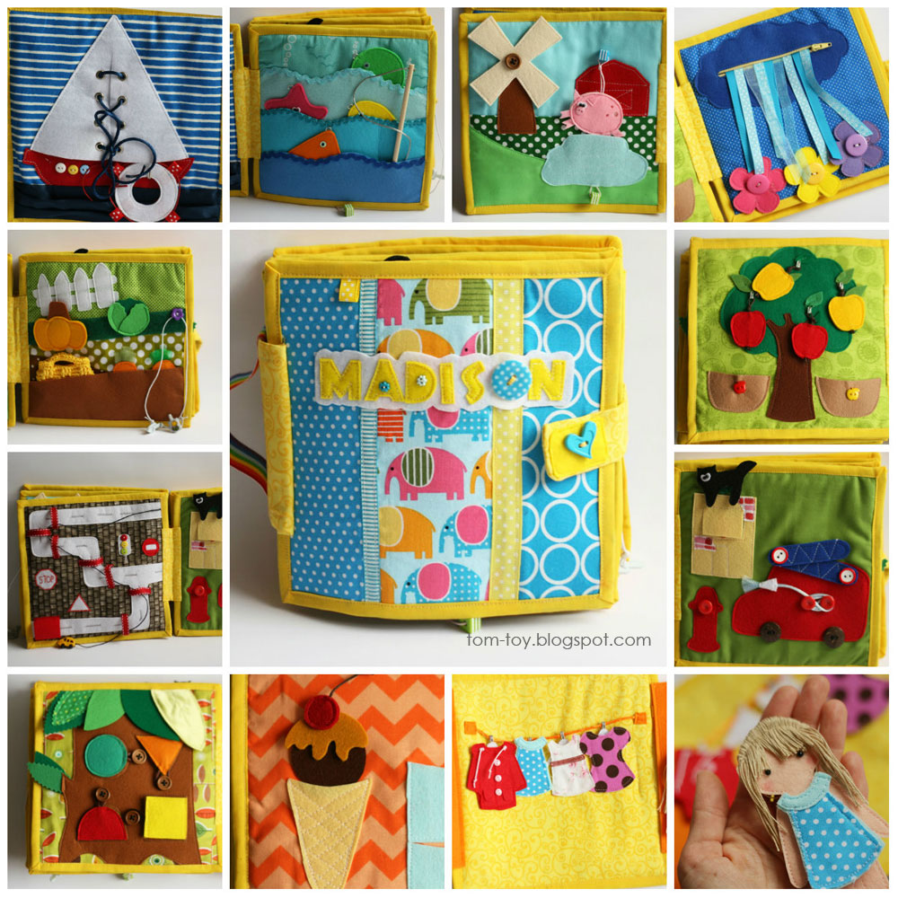 TomToy Quiet book for Madison