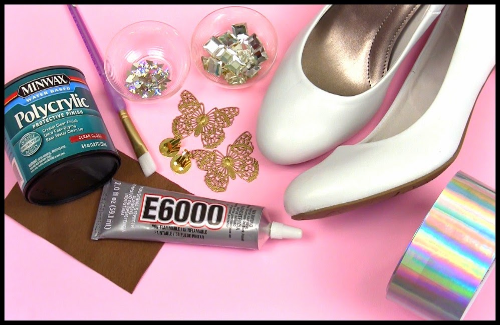 Mark Montano Cinderella's Glass Slippers DIY