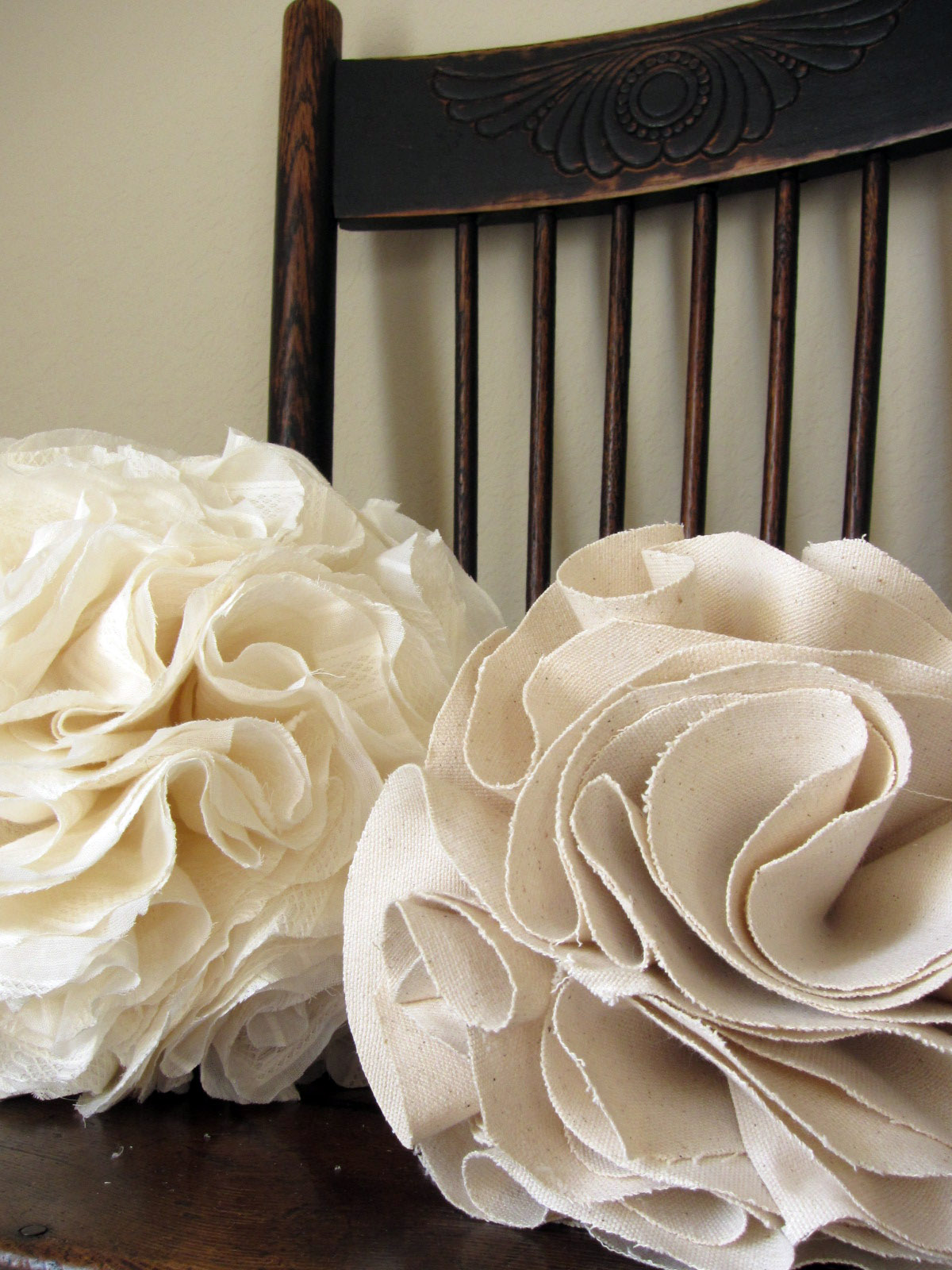 Emily Shares Fabric Pom Pom Tutorial