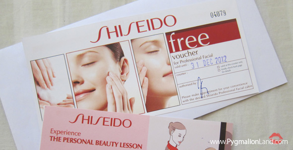 shiseido facial
