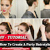 How To Create a Retro Bun Hairstyle