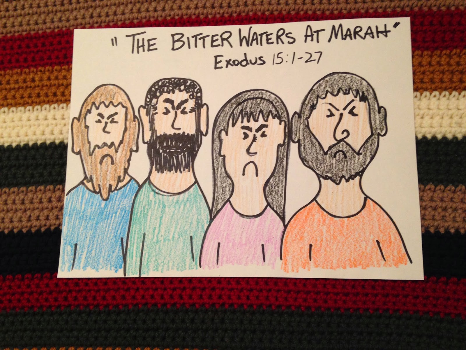 Children's Bible Lessons Lesson Water In The Wilderness