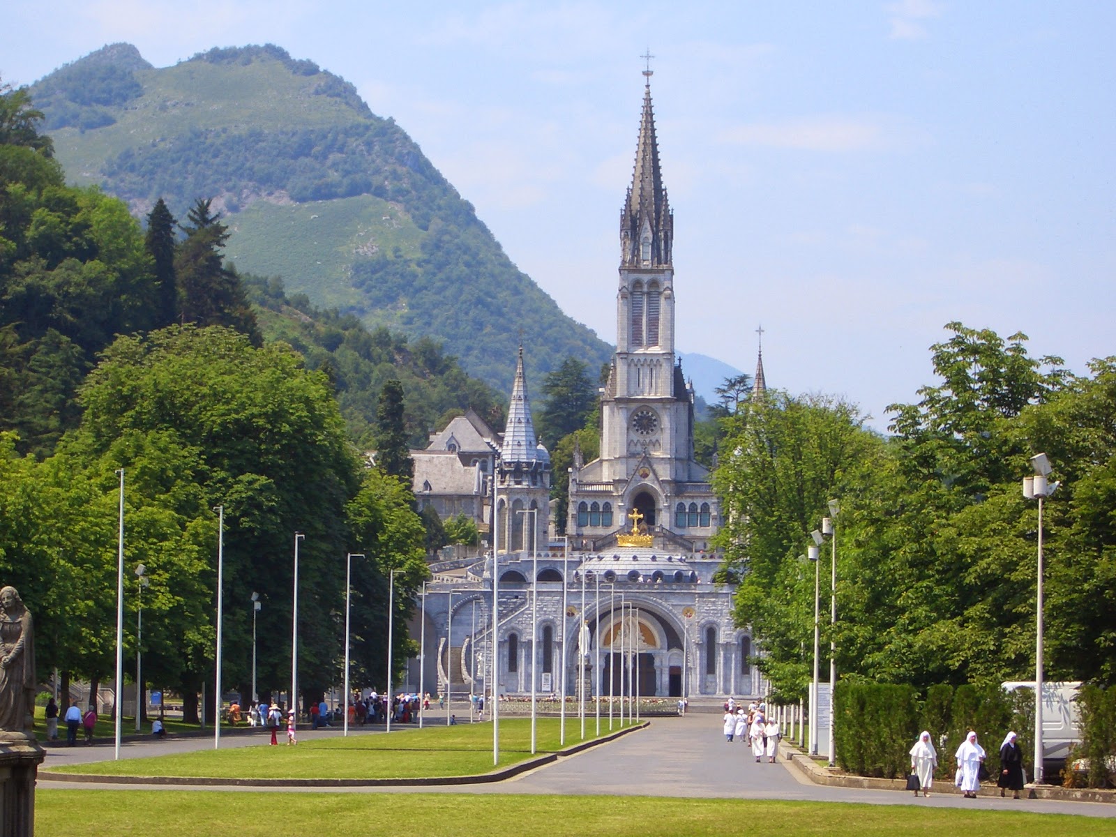 voyages mes Francja Lourdes, Carcassonne, Toulouse, Lyon, Grenoble...