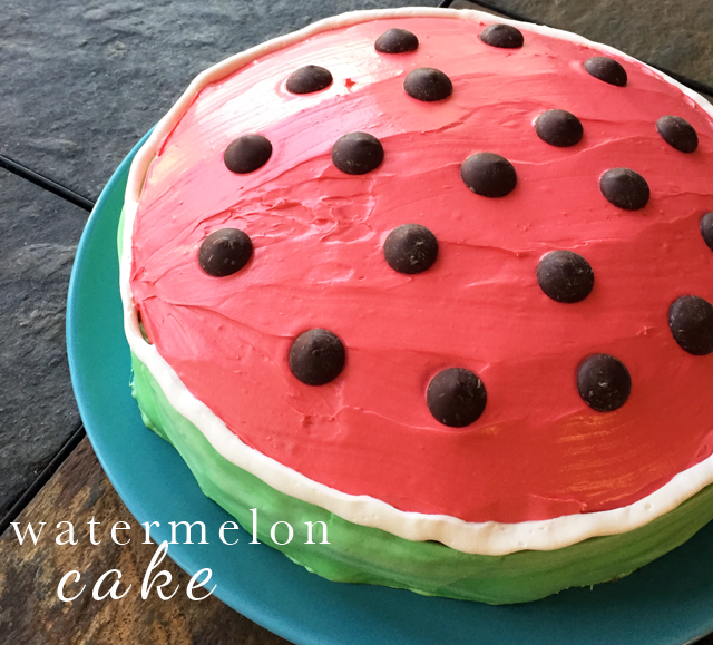 Watermelon Cake DIY One To Nothin'