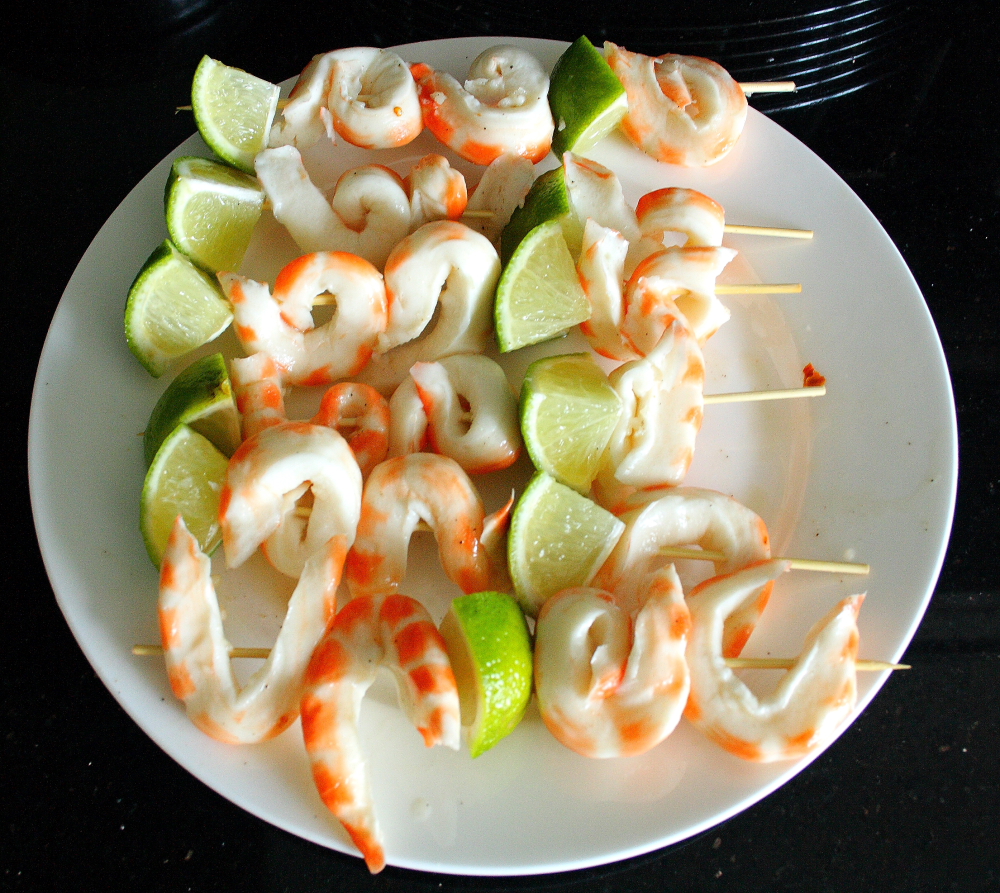 vegane Scampis / Garnelen zum Grillen The Vegetarian Diaries