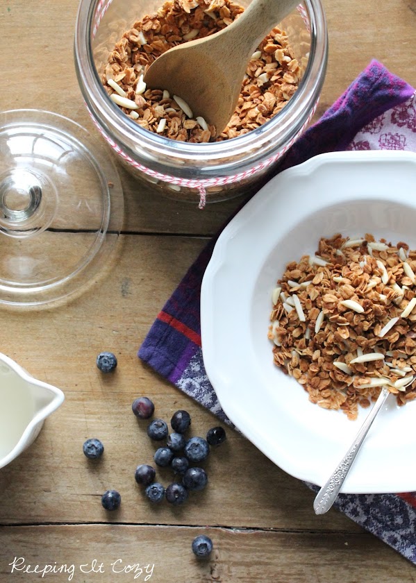 Keeping It Cozy Homemade Granola