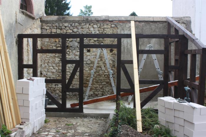 Kellerwand Verputzen Altbau Garten Ideen Holz