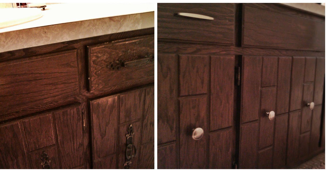 Occupation Housewife Updated Hardware for Old Bathroom