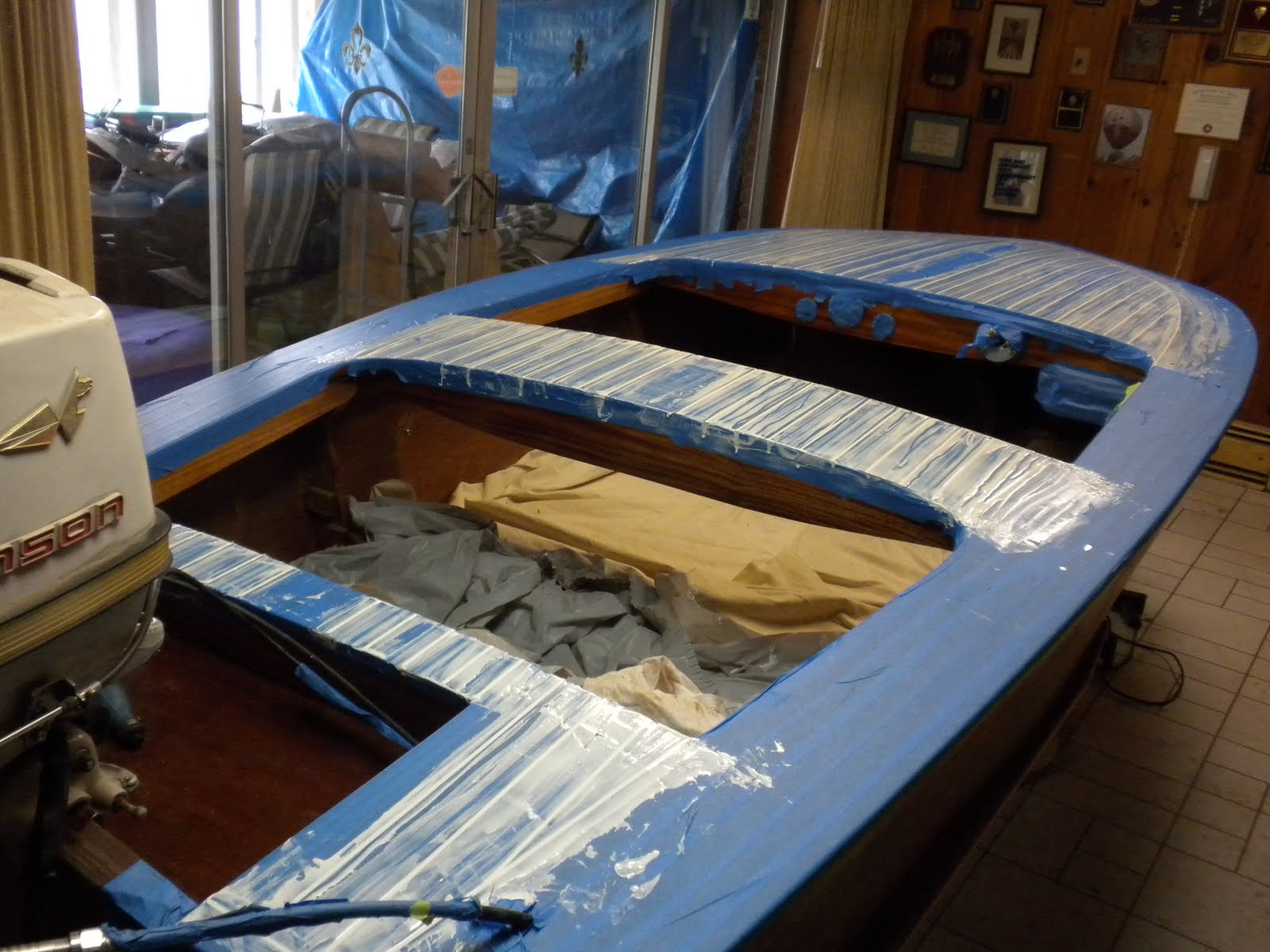 Ted's Wood Boat White Caulking