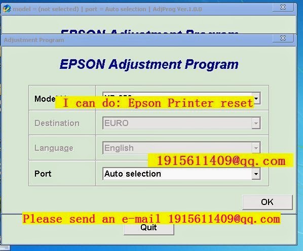 Program Reset Printer Epson L100 Driver